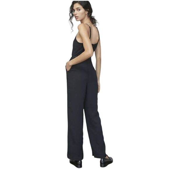 NWT Anthropologie Magdalena Black Jumpsuit by Maeve Size 4 - Picture 3 of 10